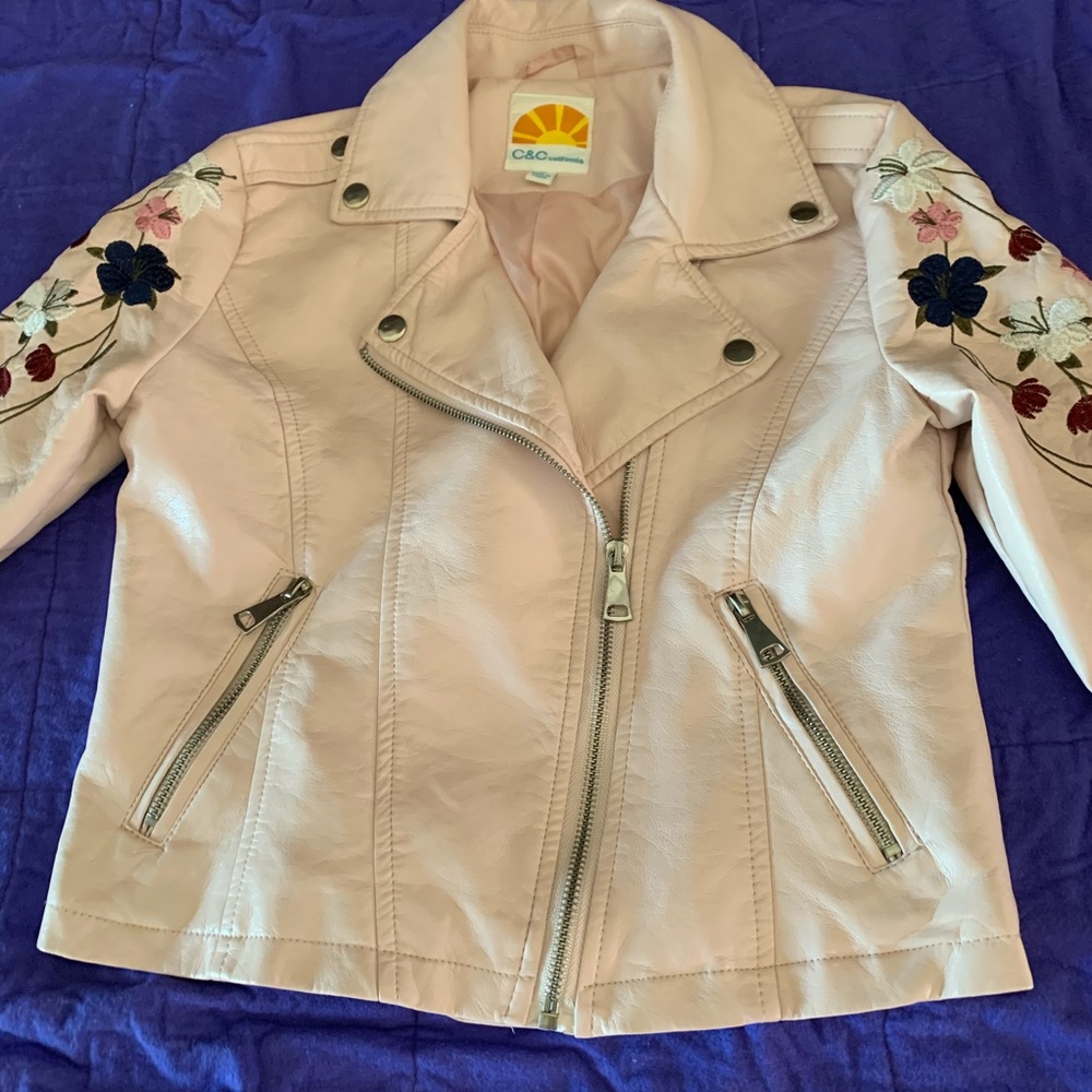 C&C California Blush motorcycle jacket